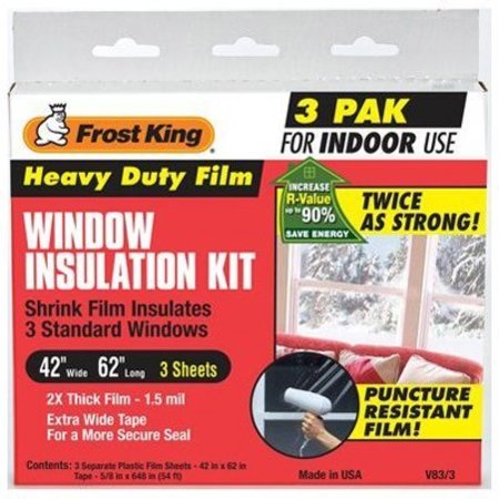 THERMWELL PRODUCTS 62X126 Wind Film Kit V83/3M